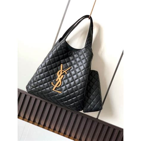 tote bag ysl noir|ysl tote bag dupe.